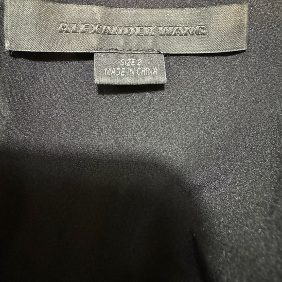 Alexander Wang Slim V-Neck Dress - Picture 9 of 10